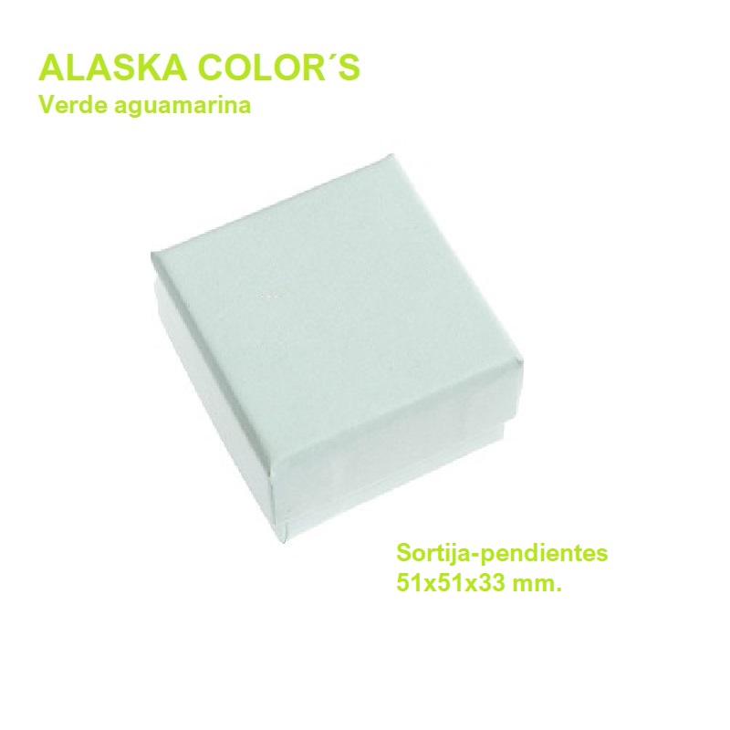Alaska AGUAMARINA sortija 51x51x33 mm.